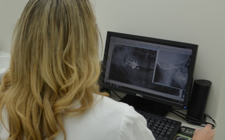 exame documentação ortodôntica na neox radiologia digital odontologica odontologia uberaba